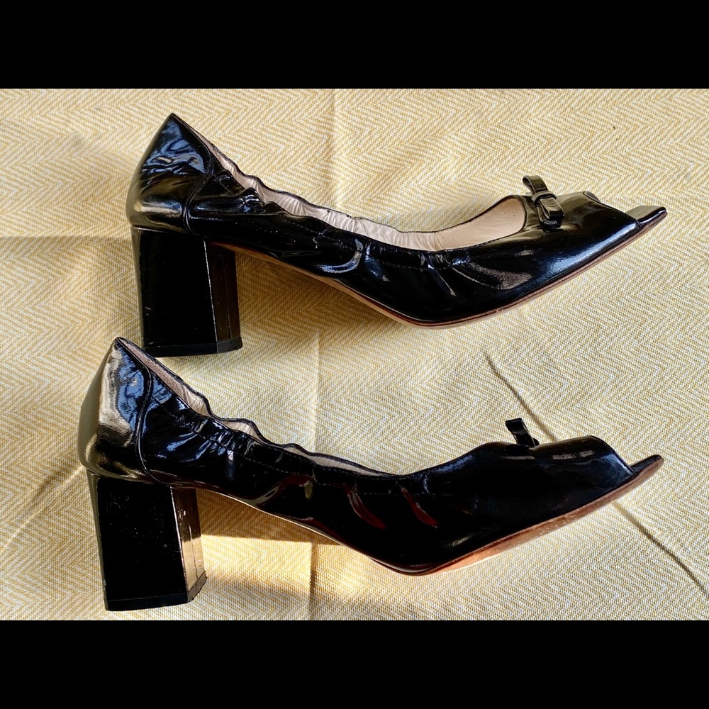 Italian Greymer heels black size 9